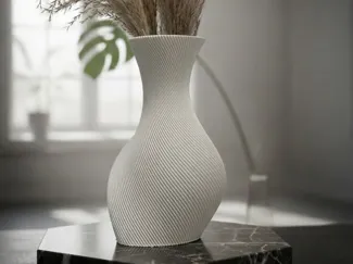 Boho Spiral Elegance Vase – High Speed Vase