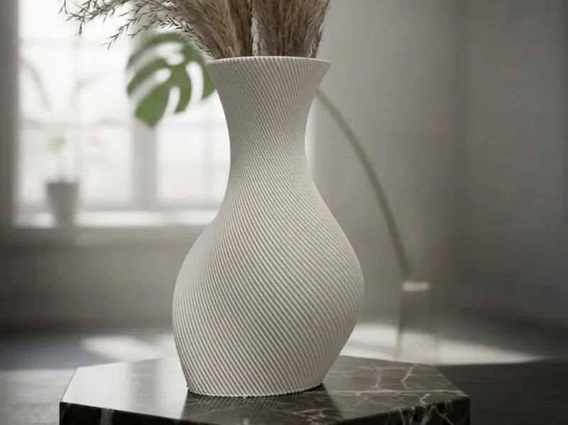 Boho Spiral Elegance Vase – High Speed Vase