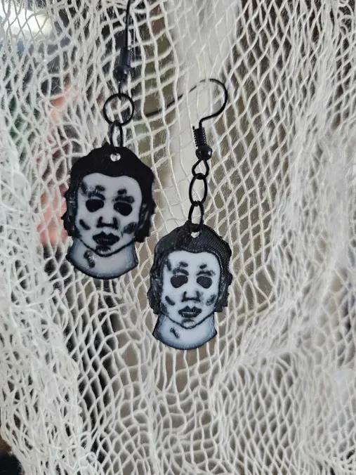 Micheal Myers Earrings view 3