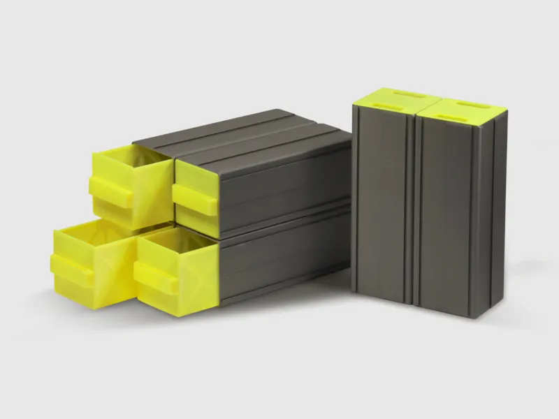 Modular storage box system