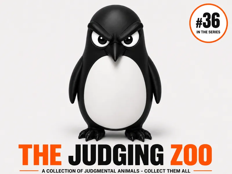 Grumpy Penguin – The Judging Zoo #36 |AMS + NO AMS