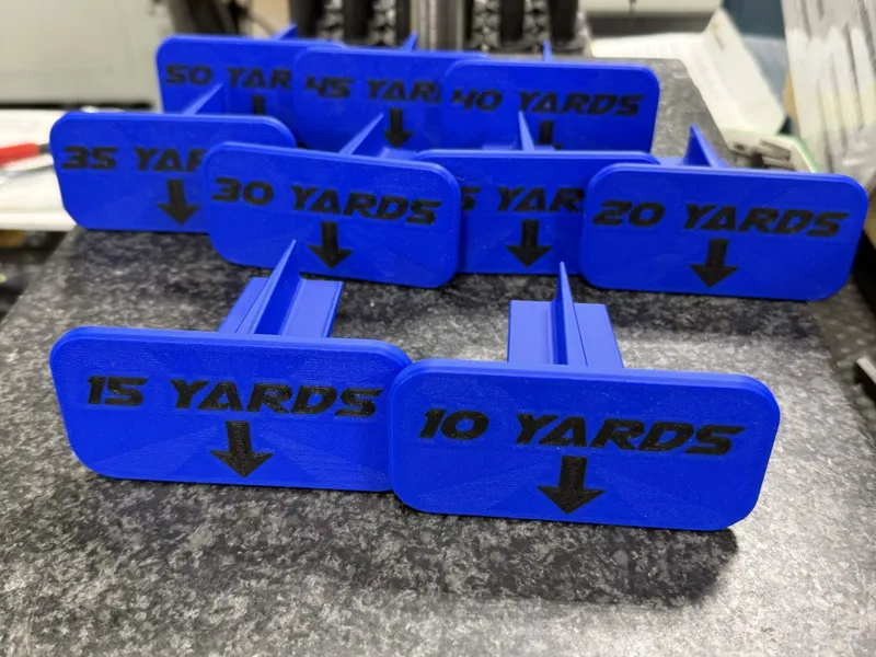 Yardage Marker Pack - 10 to 50 Yards