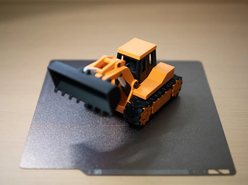 【Modular】Low-Poly Assembled Crawler Loader - Free 3D Print Model ...