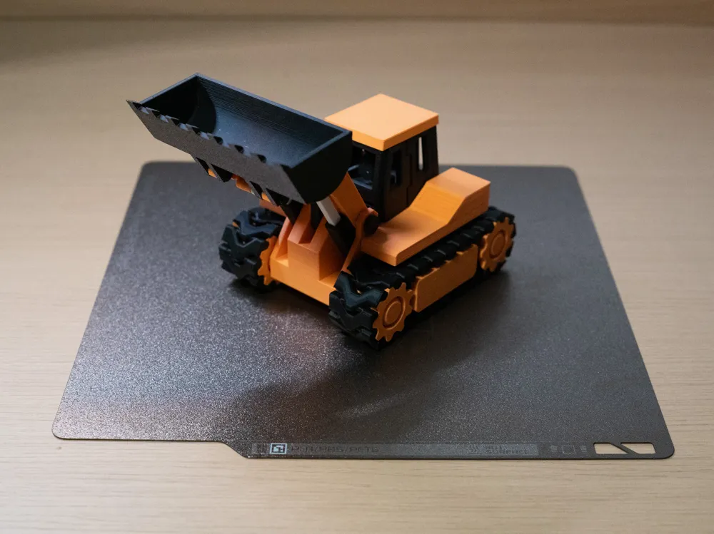 【Modular】Low-Poly Assembled Crawler Loader - Free 3D Print Model ...