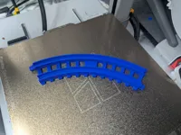 Curved Tracks - 2 plates - x3 and Single