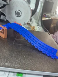 Rising Straight Track