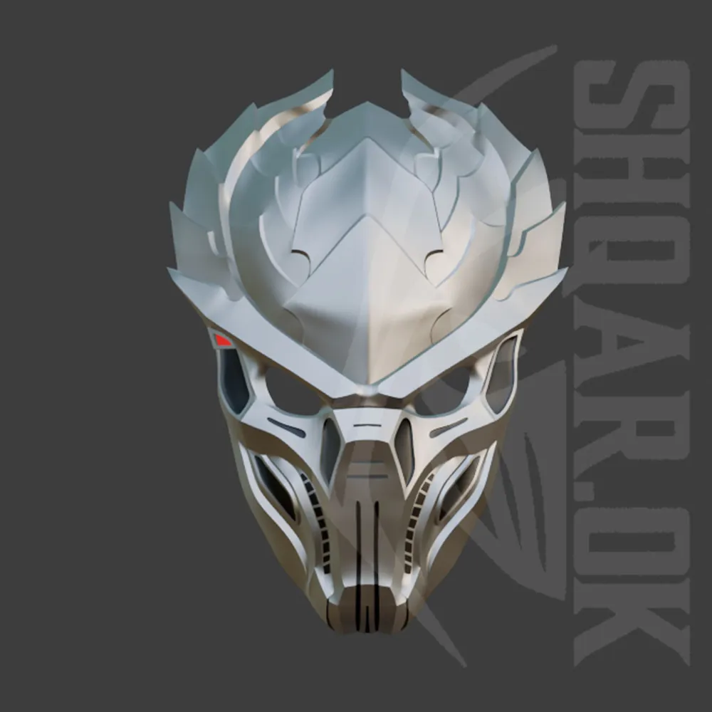 Predator mask- Inf3rn0V2 - Free 3D Print Model - MakerWorld