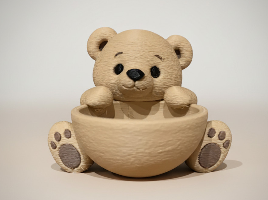 Benny's Bowl - Cozy Teddy Bear Collection
