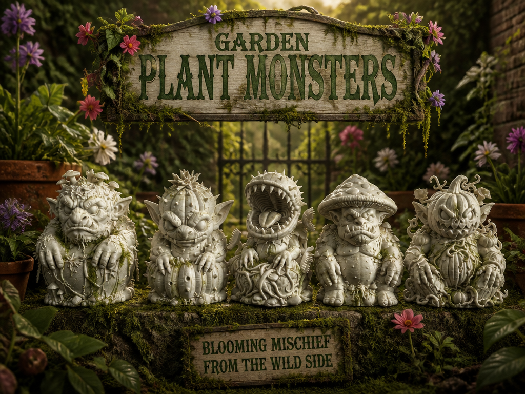 Garden Plant Monsters