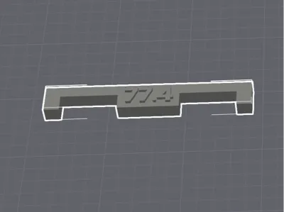 Marklin M-Rail Spacers (77.4mm and 96.4mm) v2