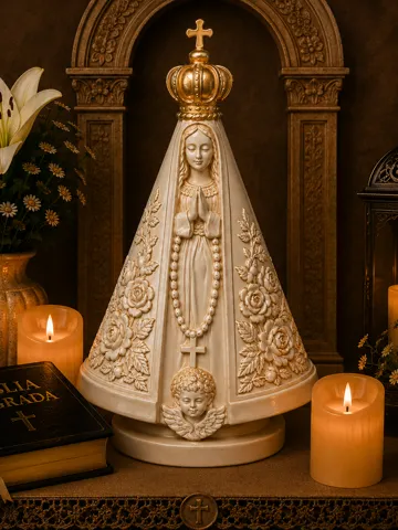 Modelo para impresión 3D: NOSSA SENHORA APARECIDA - PADROEIRA DO BRASIL — vista de referencia 2