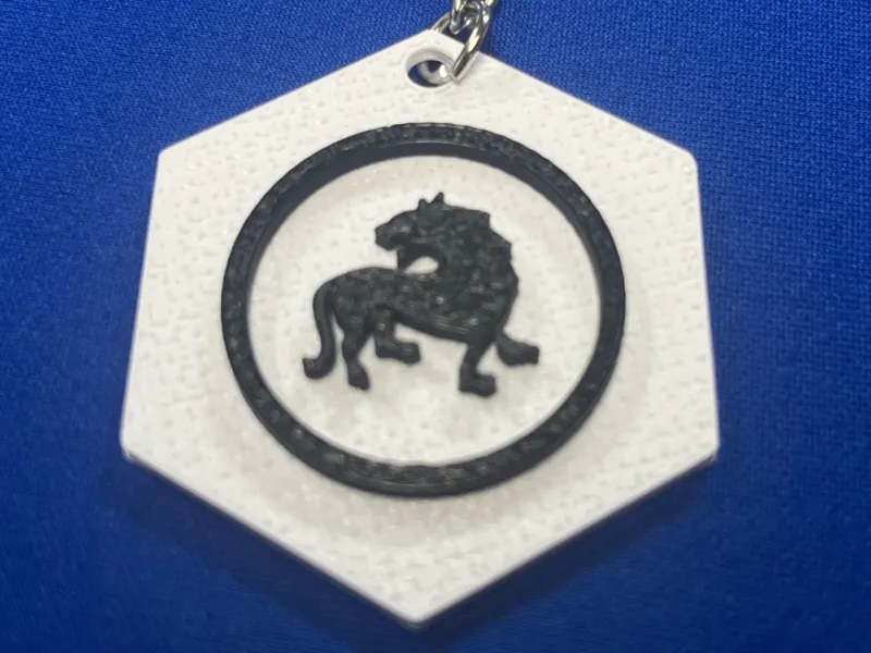 Scythe Keychain - Saxony Faction