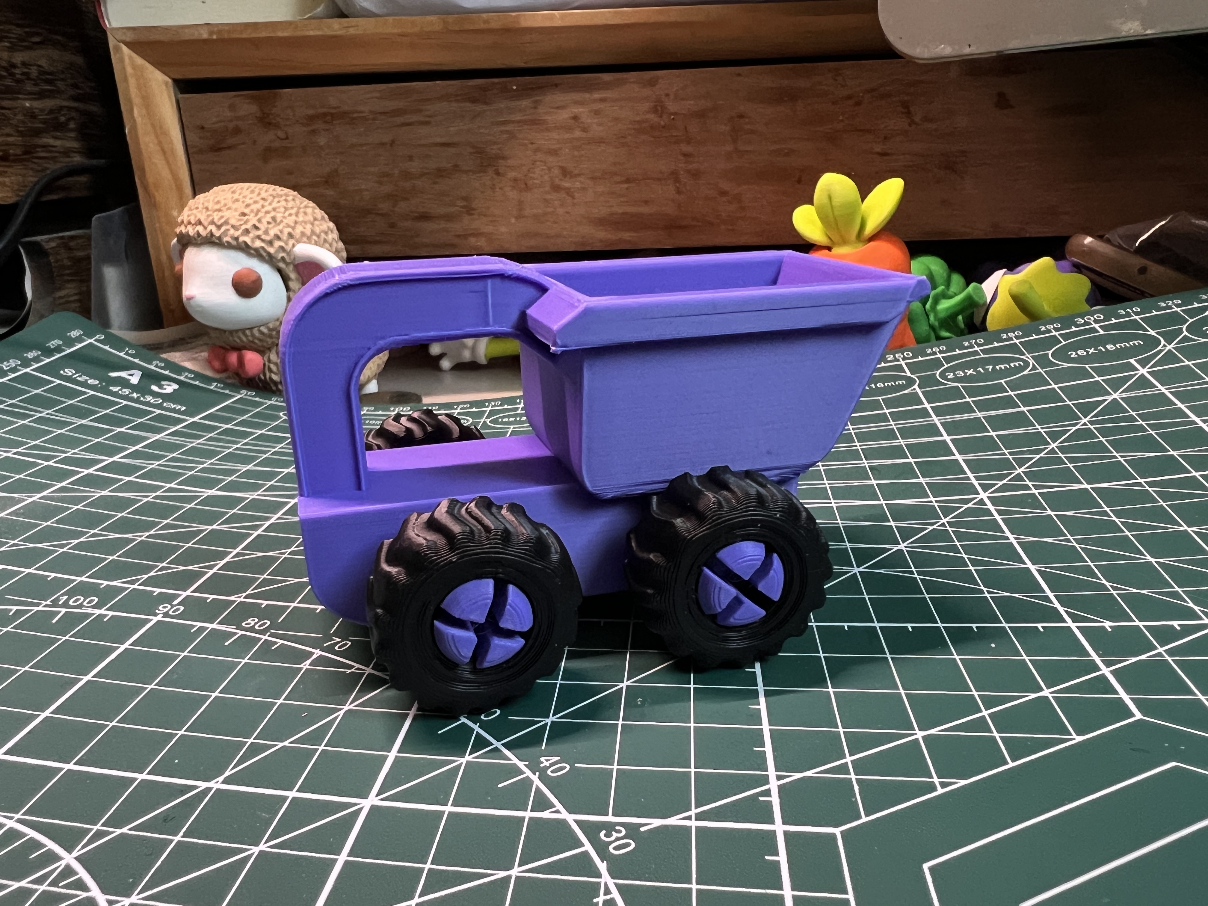 Miniatura 3 do modelo 3D 沙滩工程车——萌娃的梦中情车