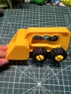 0.2mm layer, 2 walls, 15% infill Blunted shovel version bulldozer
