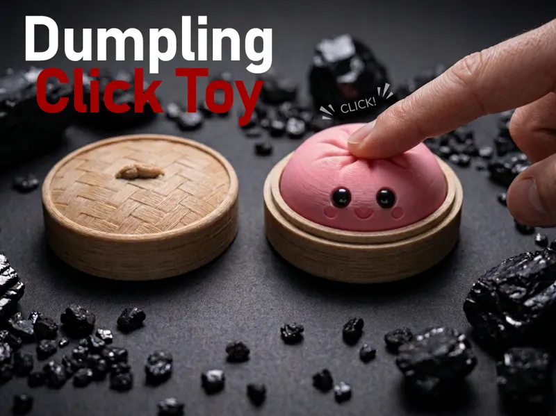 Dumpling Click Toy Fidget