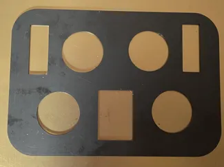 joint rectangulaire TPU pour pompe à vin ou eau