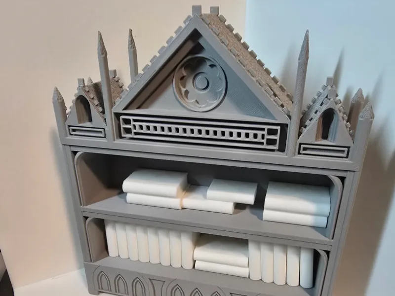 Gothic Cathedral Mini Bookshelf