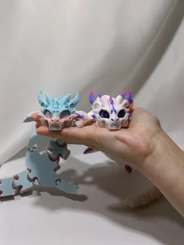 Adorno temático: Skycoil – Articulated Flexi Dragon — vista de referencia 3