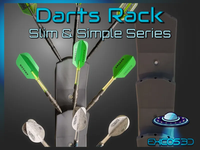 Darts Rack - Slim & Simple Series