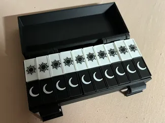 10-Day Morning & Evening Pill Organizer