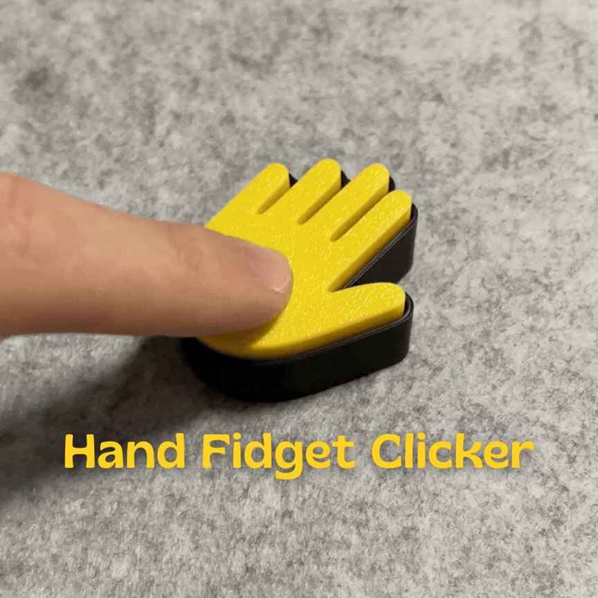 High Five Hand Clicker Fidget Toy