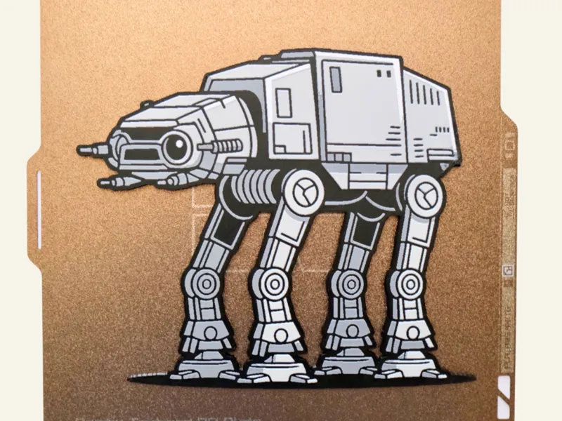 AT-AT Star Wars Cartoon Hueforge