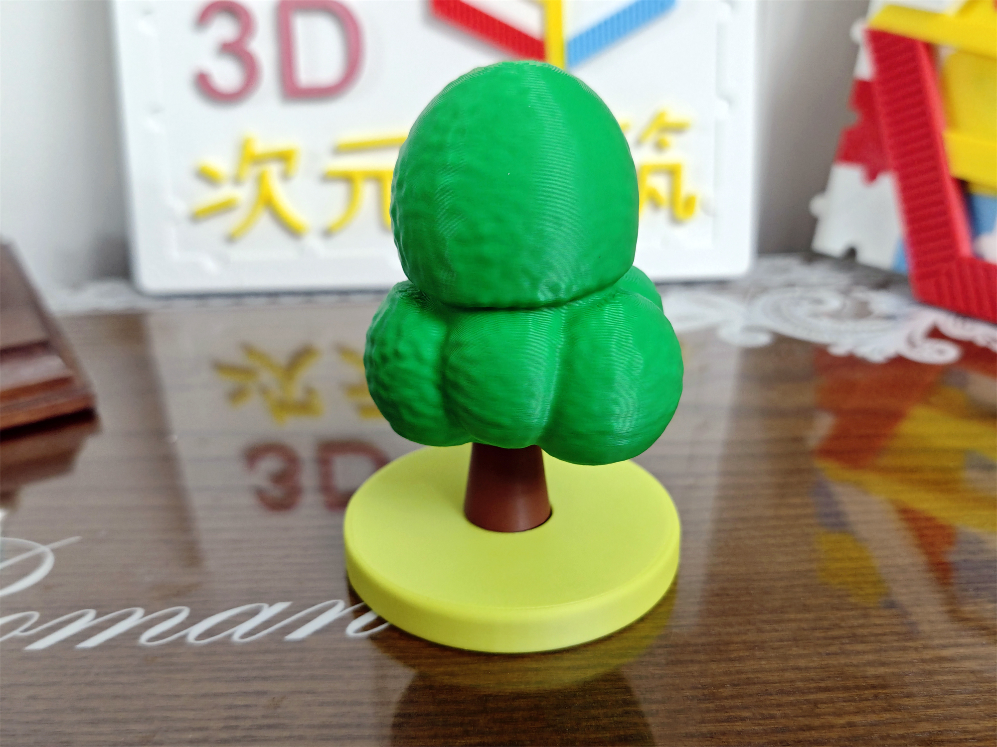 Miniatura 5 do modelo 3D 灭火器+消防栓+着火的火苗标牌+小松树+小梯子 消防救援救火过家家迷你小场景道具摆件