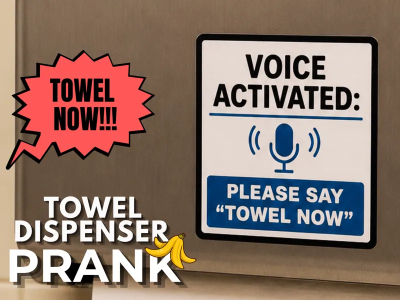 Voice Activated Sign Prank
