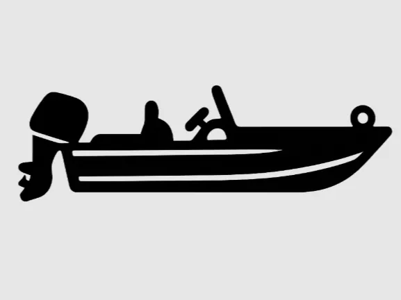 Keychain Boat outboard