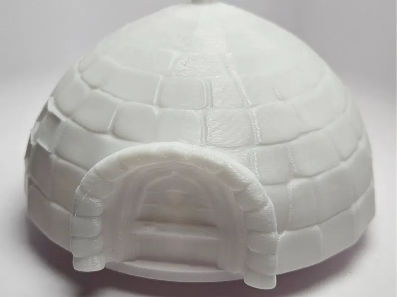 Igloo with Door