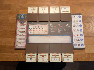 Lacrimosa playerboard addon for sleeved cards