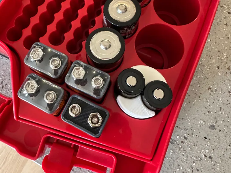 BatteryDaddy D to CR123A adapter