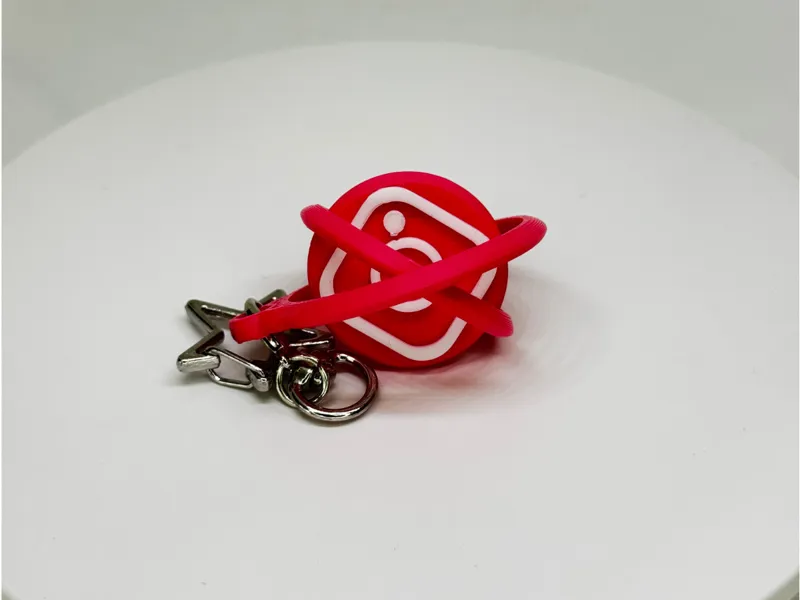 3D-printable NFC Spinning Keychain
