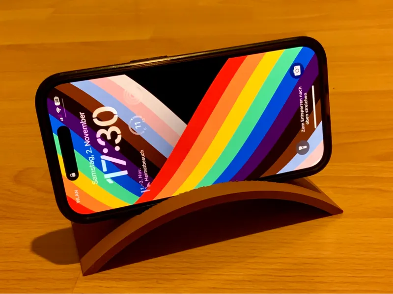 Arco Smartphone Support - Wireless Charger Edition