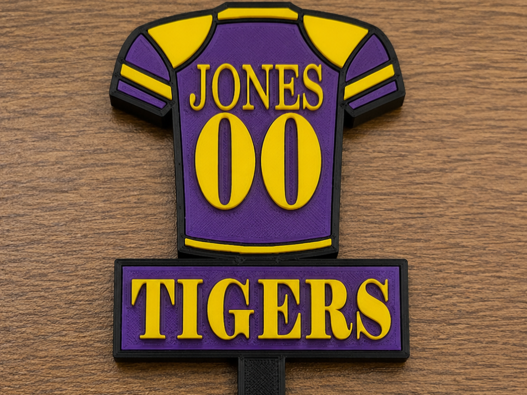 Jersey Spirit Stick or Yard Stake - 1