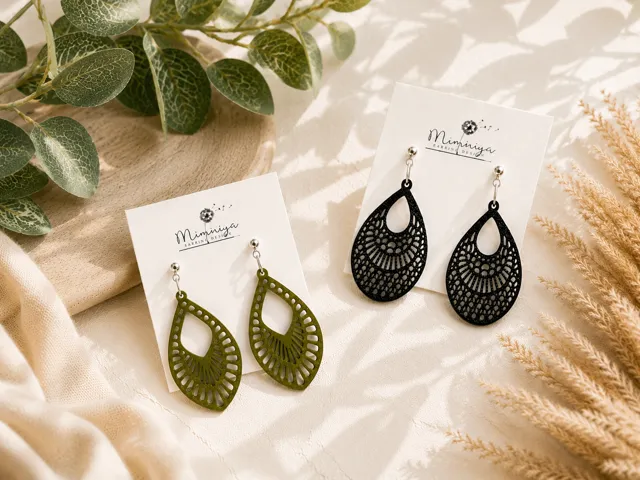 Verdant Teardrop Earrings