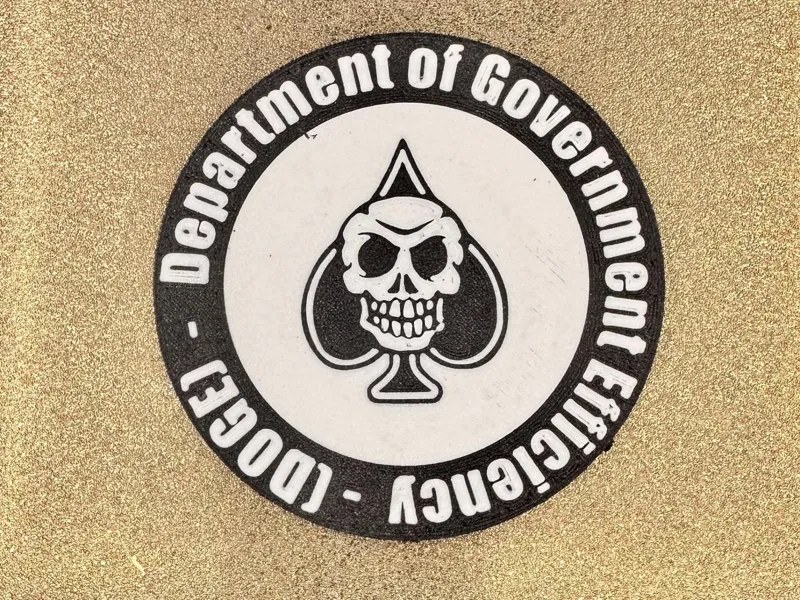 Department of Government Efficiency (DOGE) Coaster