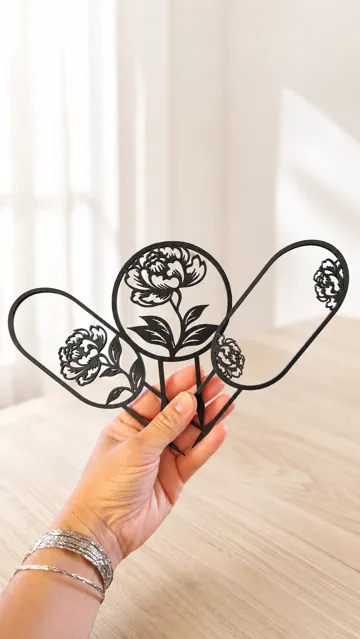 Soporte: Mai Bloom Peony Trellis Trio — vista de referencia 4