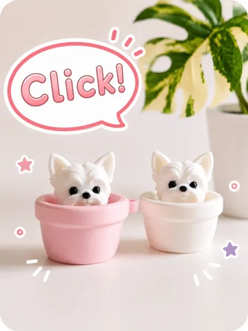 Objeto manipulable: Yorkshire Pot Clicker — vista de referencia 2