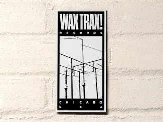 WAX TRAX! Records Chicago Logo