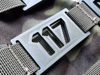 Molle Tag - 117 (Halo Series)