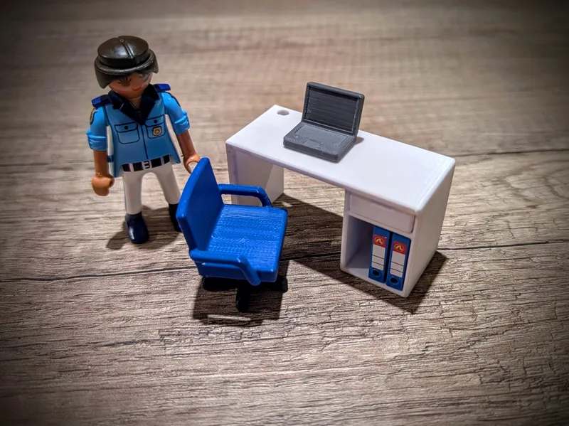 Schreibtisch für Playmobil