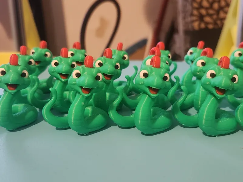 Cute little snake key chain (AMS and Single color)