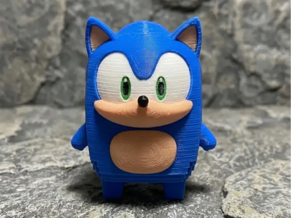Accesorio para impresora 3D: Sonic Sprite - Fortnite. Referencia del modelo original.