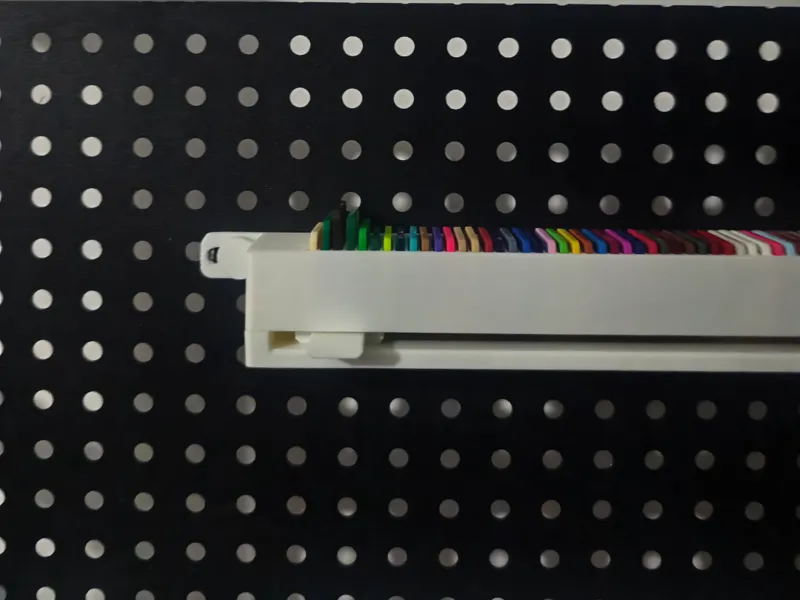 bambu Round Hole Pegboard-Compatible Color  Box