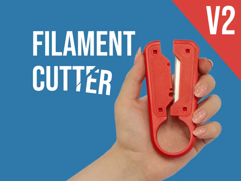 Filament + PTFE Tube Cutter (V2!)