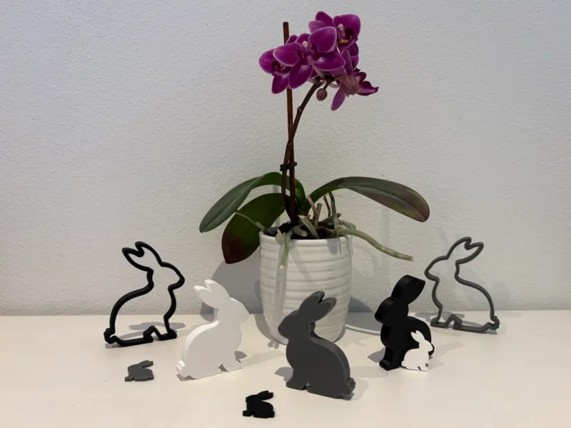 Osterhasen Deko – Minimalistisch & Einfach