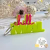 Keychain and Lettering - Chill Out