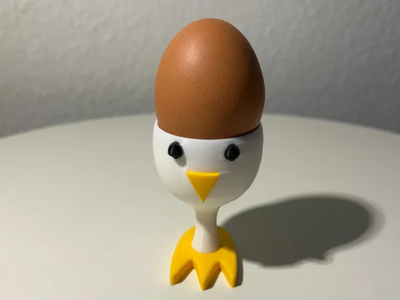 Eierbecher buntes Huhn
