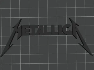 Metallica Logo - Iconic Heavy Metal Desk Decor